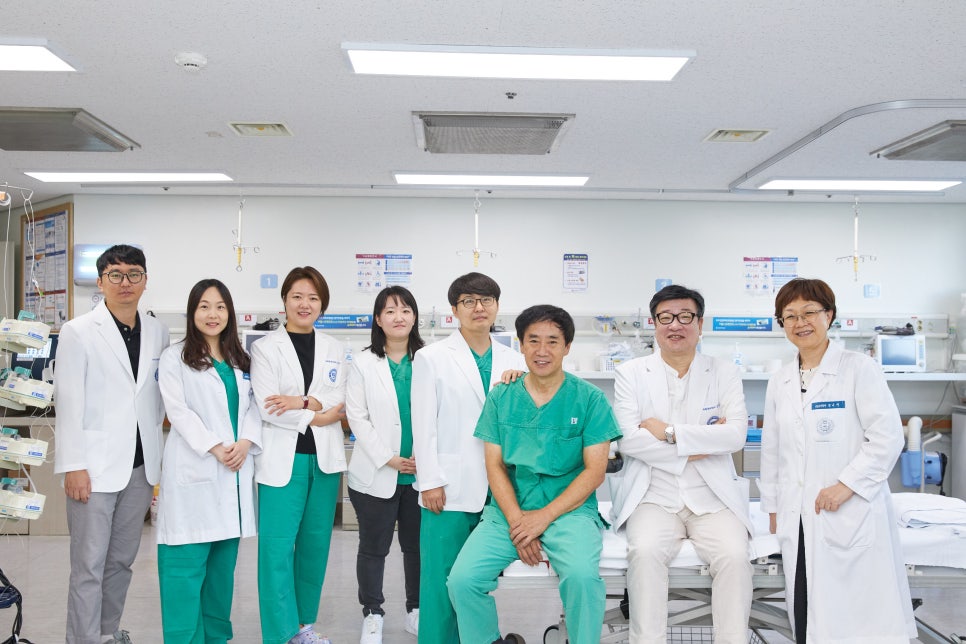 안전하고 수준 높은 마취 환경 제공마취통증의학과의 팀워크가 빛나다! - 마취 적정성 평가 3회 연속 1등급 획득